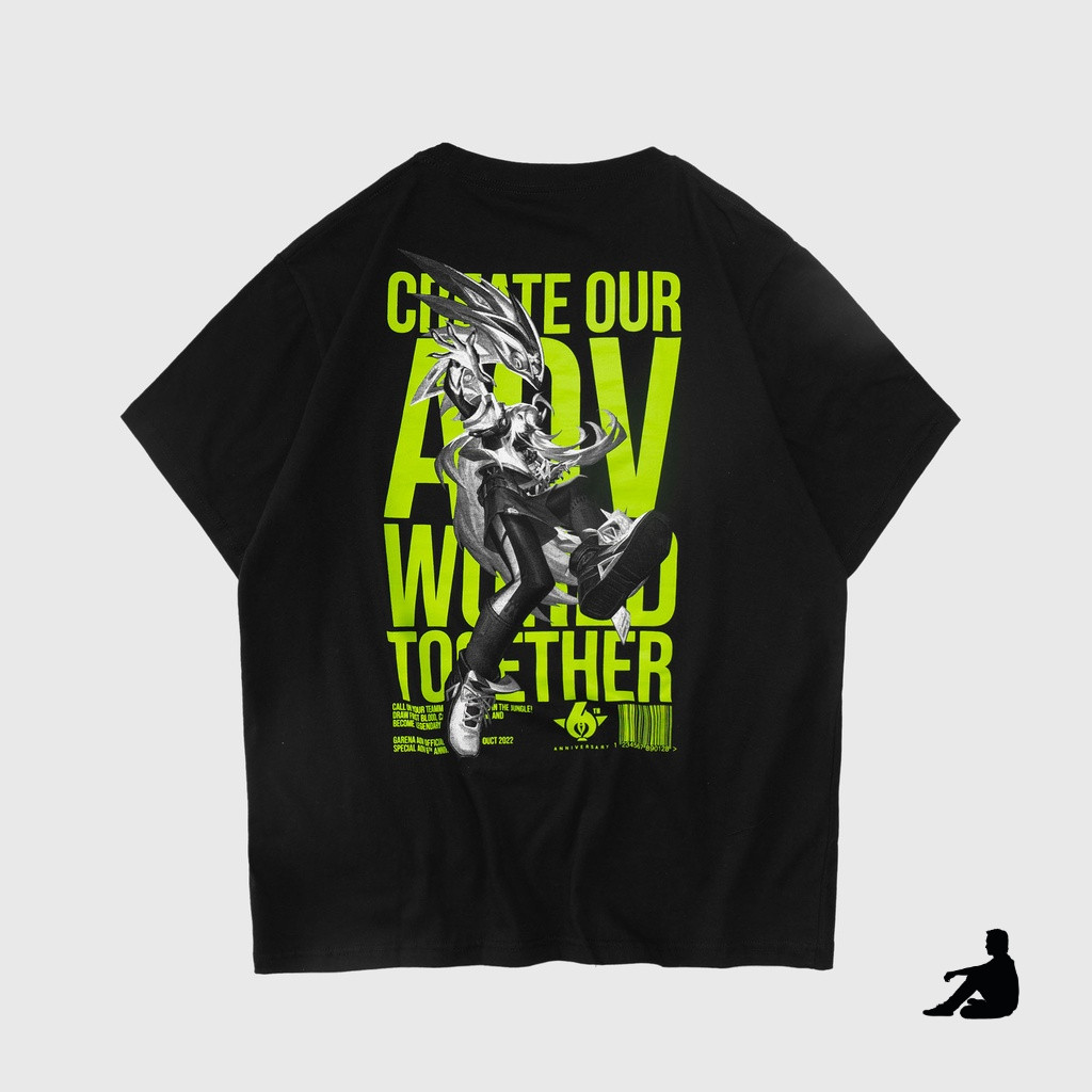 Wellborn x AOV T-Shirt Black