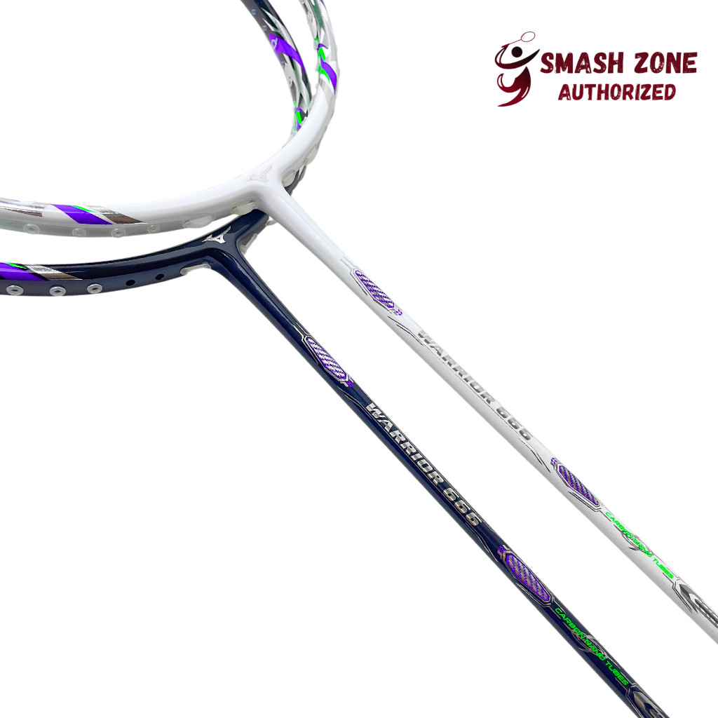 Raket Badminton MIZUNO Warrior 666 Original Carbon Nano Tubes 30 LBS Racket Bulutangkis Carbon
