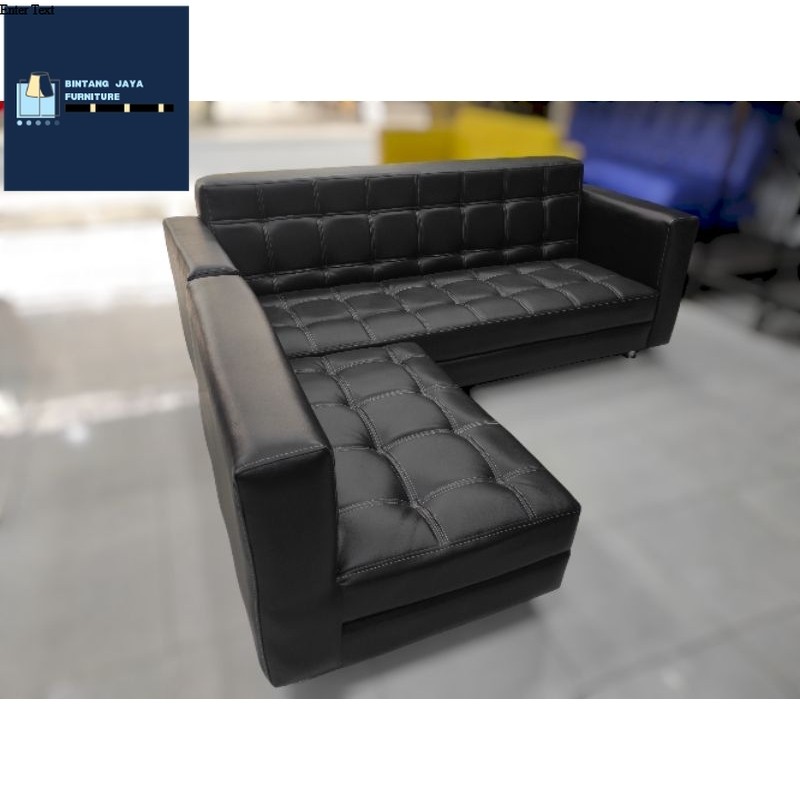 Sofa L Oscar Premium Super Empuk Garansi 2 Tahun