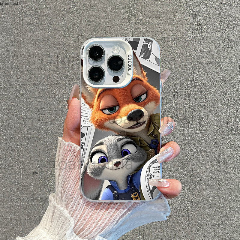 Case HP Kartun Polisi Judy Kelinci Zootopia Xiaomi Redmi 12C10C9A9C9T10A Note 12 11 10 9 8 11S12S 4G