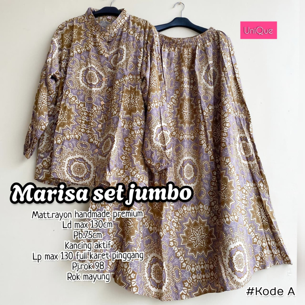 0412   MARISA SET JUMBO by UNIQuE   // ONESTUFF