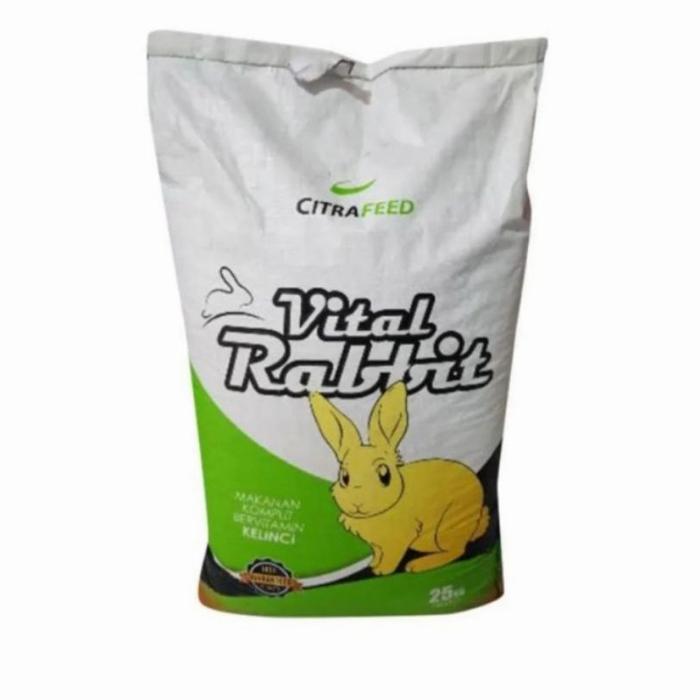 Pakan Kelinci CitraFeed 25kg - Makanan Kelinci  25 kg Gojek/Grab by Happypaws id