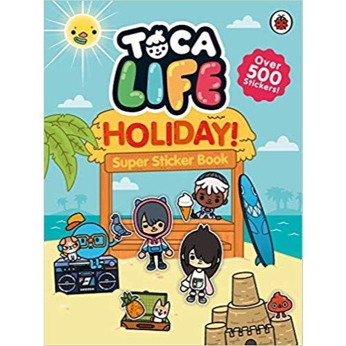 Laminasi Glossy Toca Life World Book Green Frog Doll Model DIY paper squishy toy handmade Book toca 