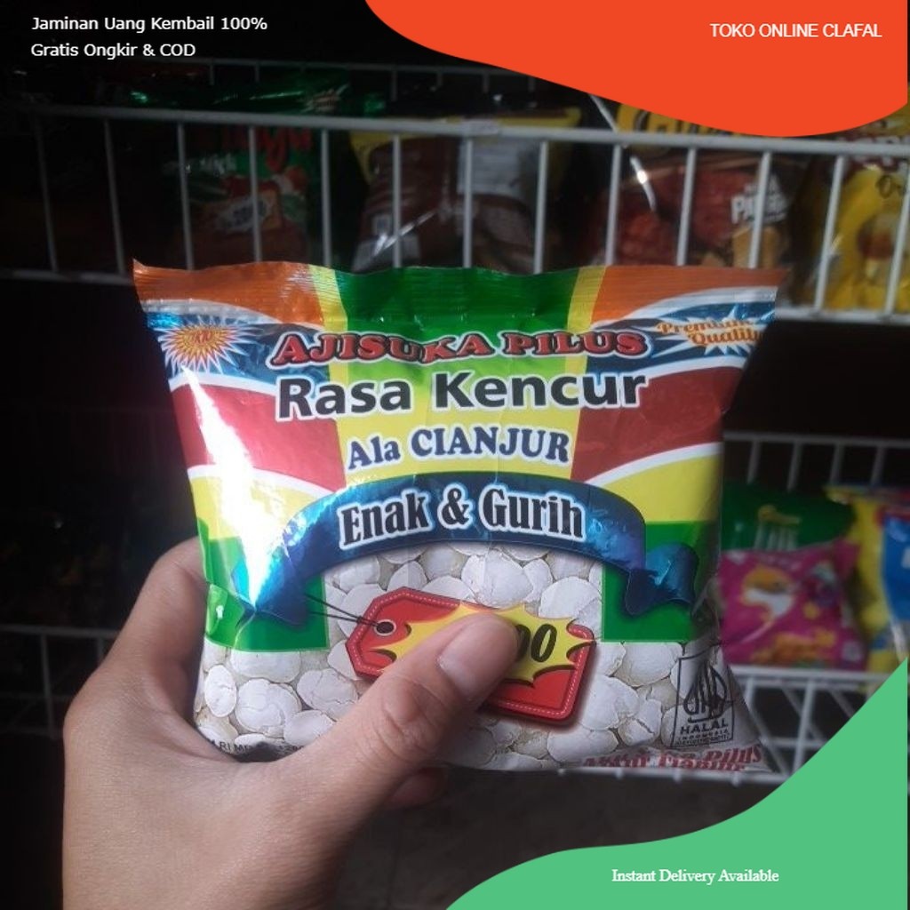 AJISUKA PILUS CIKUR RASA KENCUR ALA CIANJUR ENAK & GURIH