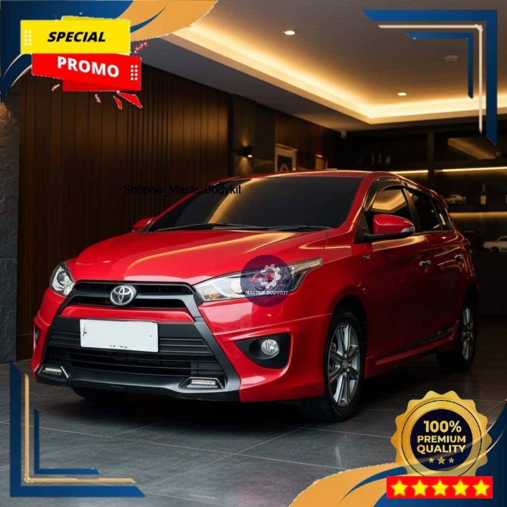 (Ready Stok) bodykit toyota yaris lele 2014-2017 TRD BEMPER / BUMPER YARIS