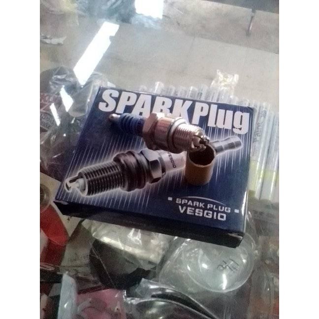 busi racing vespa merk vesgio kaki 3 panjang dan pendek garage vespa