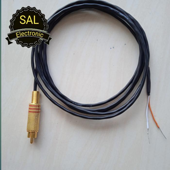 Kabel speaker jack rca kabel out speaker - 2 Meter