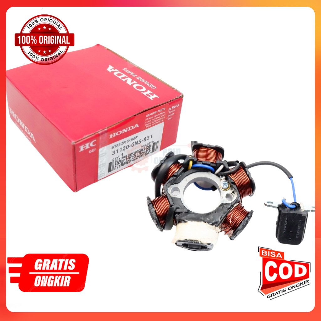 Spul Grand GN5 , Supra Fit , Legenda , Astrea ,  Revo old onderdil motor part Ori