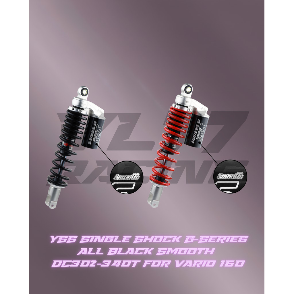 Shockbreaker Shock YSS Tabung Atas Single Shock G-Series Smooth Vario 160