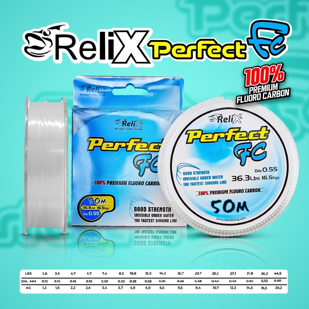 SENAR PANCING RELIX PERFECT FLUOROCARBON