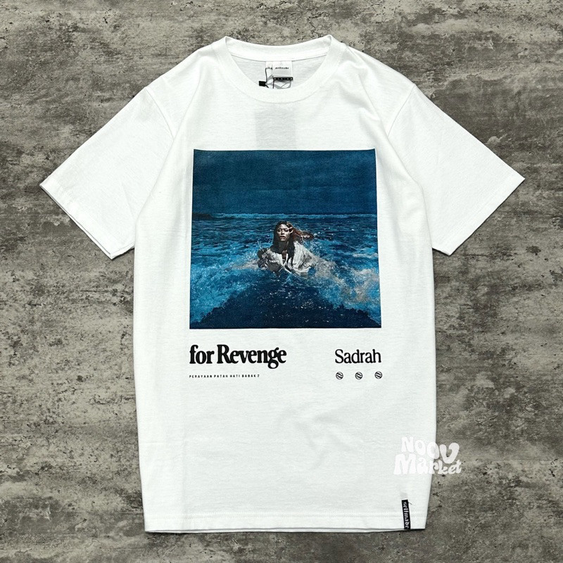 For Revenge - Sadrah Tshirt - White | Original Merchandise