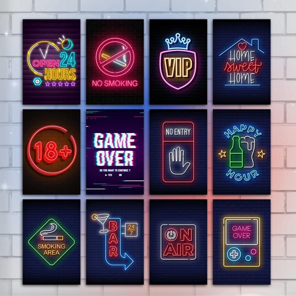 Poster kayu dekorasi hiasan dinding aesthetic kamar wanita/cowok pajangan ruang tamu wallpaper  Deko