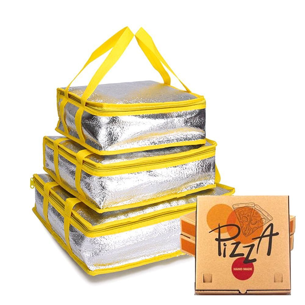 New Folding Insulation Pizza Delivery Bag Picnic Portable Ice  Food Thermal Bag Food Delivery Drink 