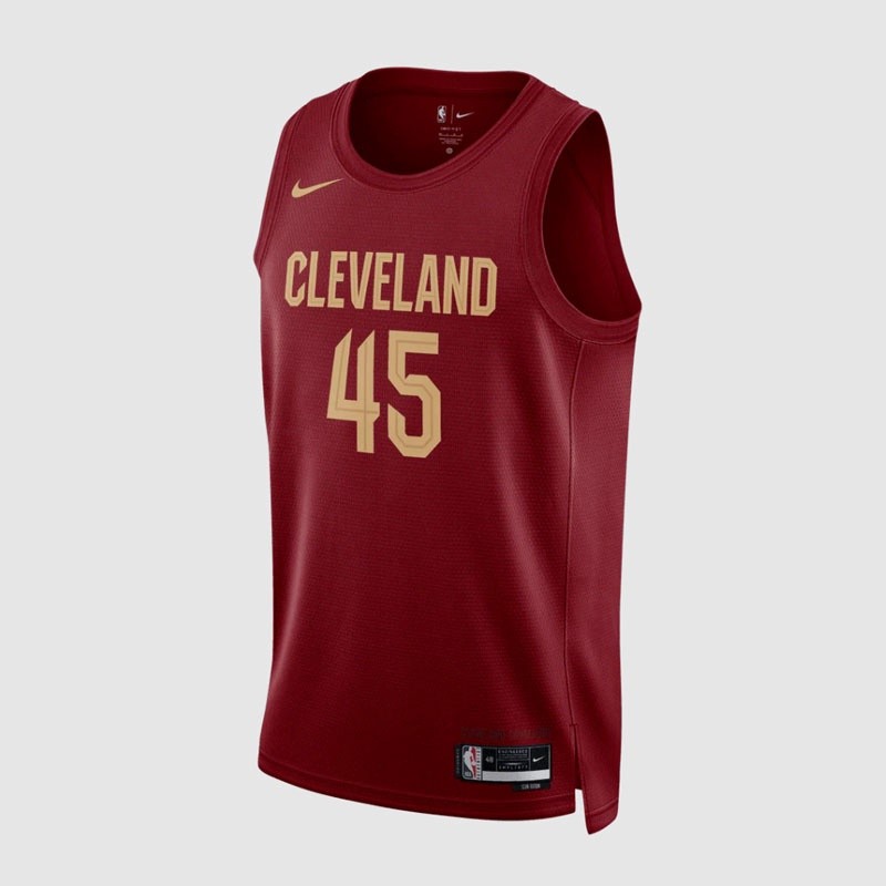 Baju Basket Nike Donovan Mitchell Cleveland Cavaliers Icon Edition 2022-23 Dri-Fit Nba Swingman Jers
