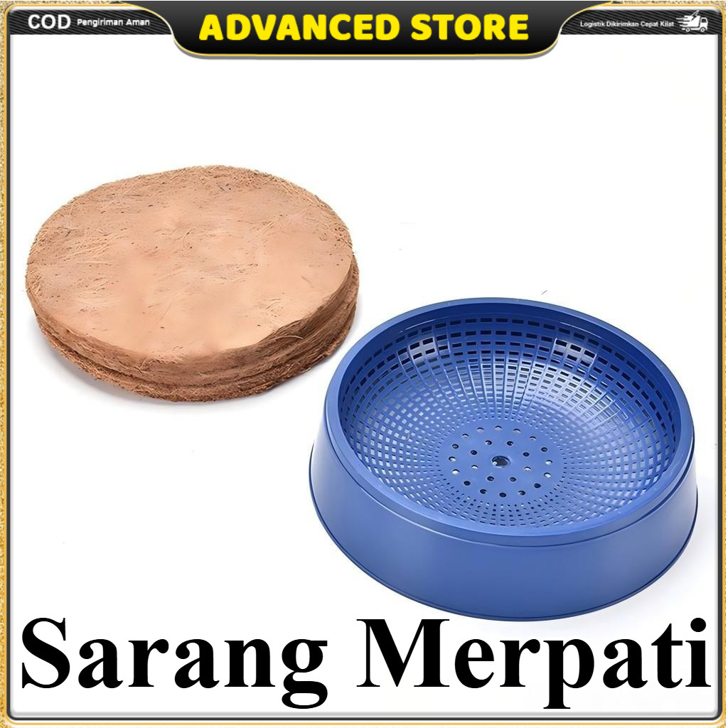 1PC Sarang Burung Merpati – Tempat Angkrem Plastik, Wadah Bertelur untuk Burung Dara, Perkutut, Puyu