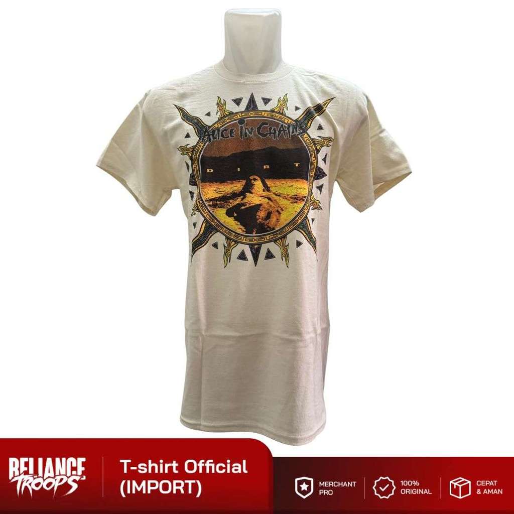 T-shirt Official | Alice In Chains - Dirt Vintage Natural