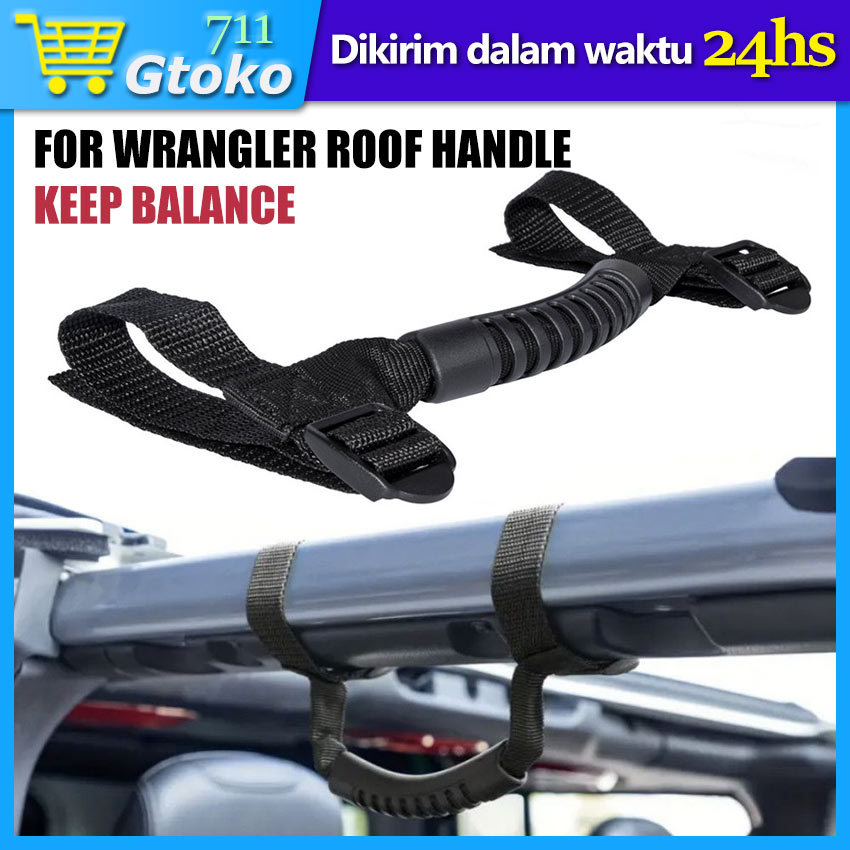 Handle Grip Pengangan Tangan Mobil Hand Grip Roll Bar Handle Jeep SUV Universal