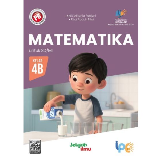 Buku PR Matematika Kelas 4 SD Semester 1&2 Intan Pariwara Terbaru