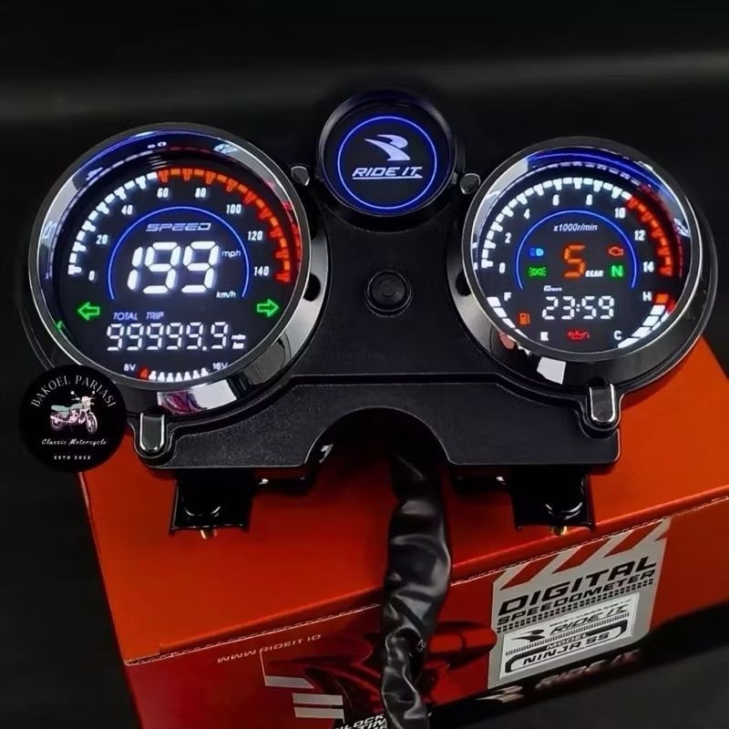 Speedometer Ninja SS R DIGITAL GEN 2 Import RIDE IT Universal