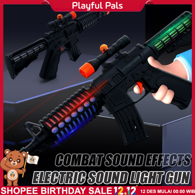 Mainan Pistol Commando Anak Laki-Laki / Mainan Pistol Tembak-Tembakan Anak-Anak