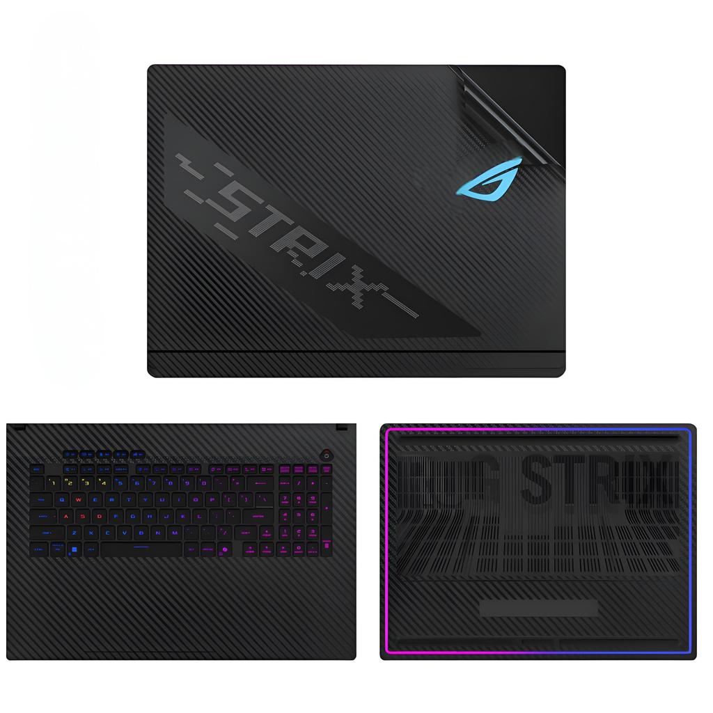 Leather Skin Laptop Stickers for Asus ROG Strix Scar 16 (2025) G635L G615 Scar18 G835L G815