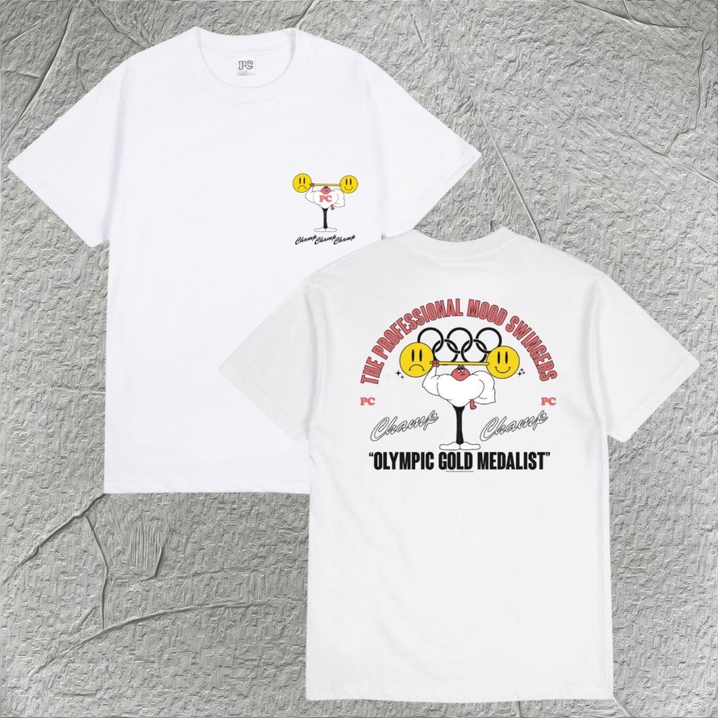 COD  Public Culture - Moody Tee - White Fashion T-Shirt