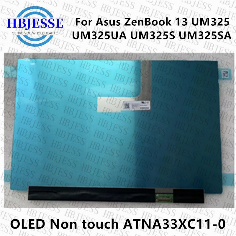 13.3" OLED non-tou for Asus ZenBook 13 UM325 UM325UA UM325S UM325SA UX325E laptop LCD say ATNA33XC11