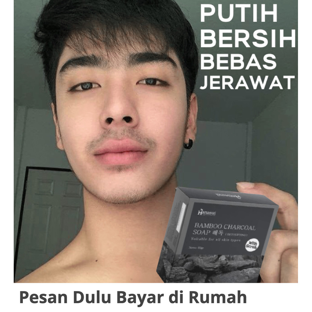 VIRAL Sabun Muka Pria Jerawat dan Berminyak | Sabun Pembersih Wajah Pria | Sabun Muka Pria Glowing |