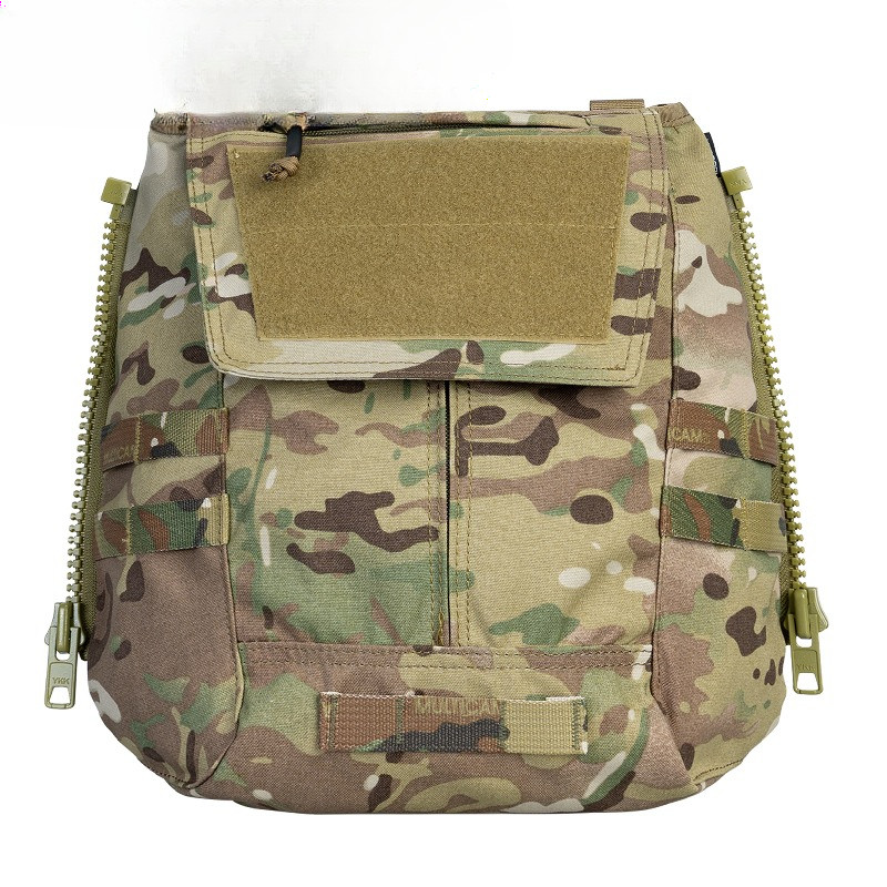 IDOGEAR Tactical Zip on Panel Pouch Backpack Plate Carrier Bag for CPC AVS JPC20 Vest 3531