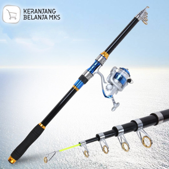 Joran Pancing Antena Portable Carbon Fiber