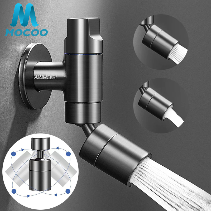 304 Kran Air Tembok Hitam Stainless Minimalis Keran Air Faucet Bathroom Stainless Steel Minimalis