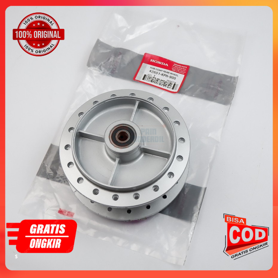 Tromol Roda Belakang Supra x 125 - Supra FIT New - Karisma - Revo 110 - KPH onderdil motor part Ori