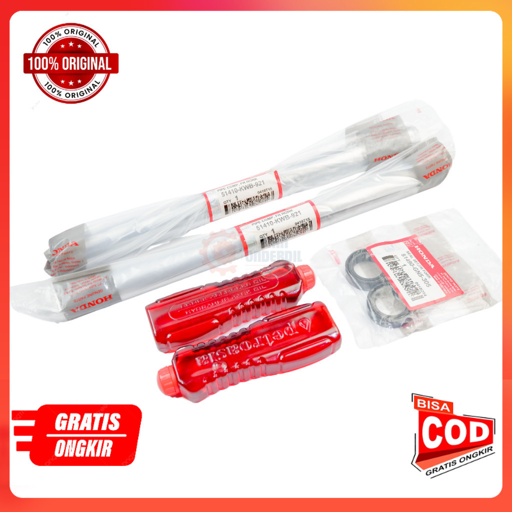 sok depan revo absolute - sok depan honda blade 110 KWB onderdil motor part Ori