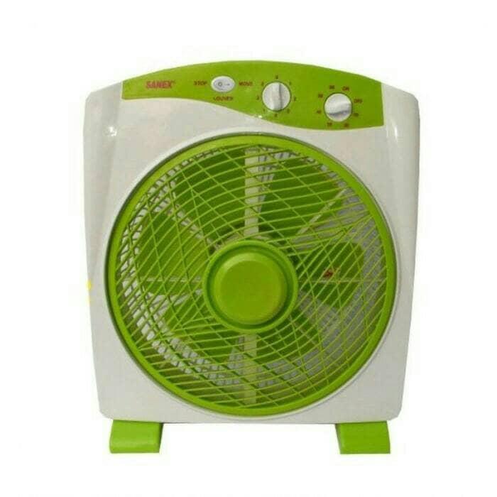 kipas angin meja sanex box fan sanex kipas kotak 12" sanex SB- 818 by Mitrahobby