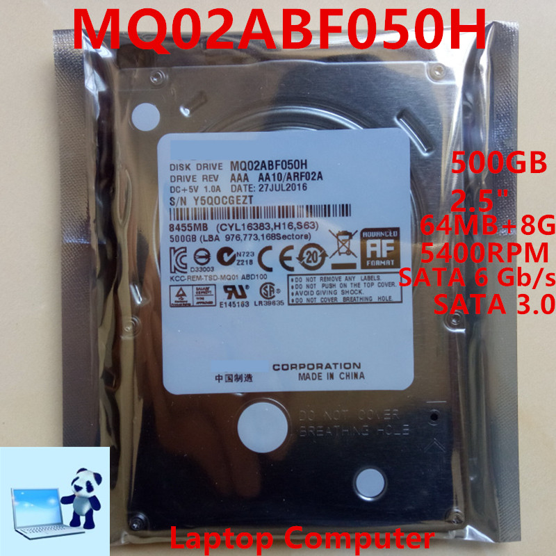 New Original SSHD For Toshiba 500GB SATA 2.5" 64MB+8G 5400RPM For Internal SSHD For Notebook SSHD Fo