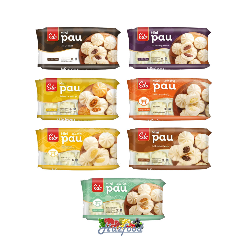 EDO Mini Pau Mantau  / Bakpao Mini Frozen 200 gram