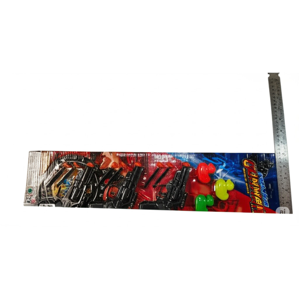 Mainan Pistol Senapan Rifle Peluru Busa Soft Bullet AK332-18 Shooting Game Anak Laki Kado