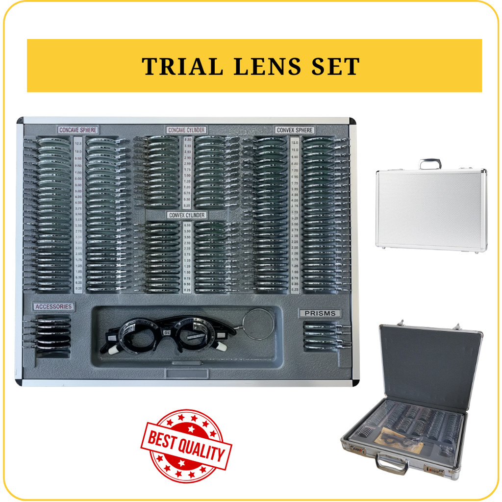 TRIAL LENS SET ALAT PERIKSA MATA LENGKAP