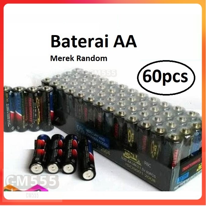 Baterai AA 60pcs