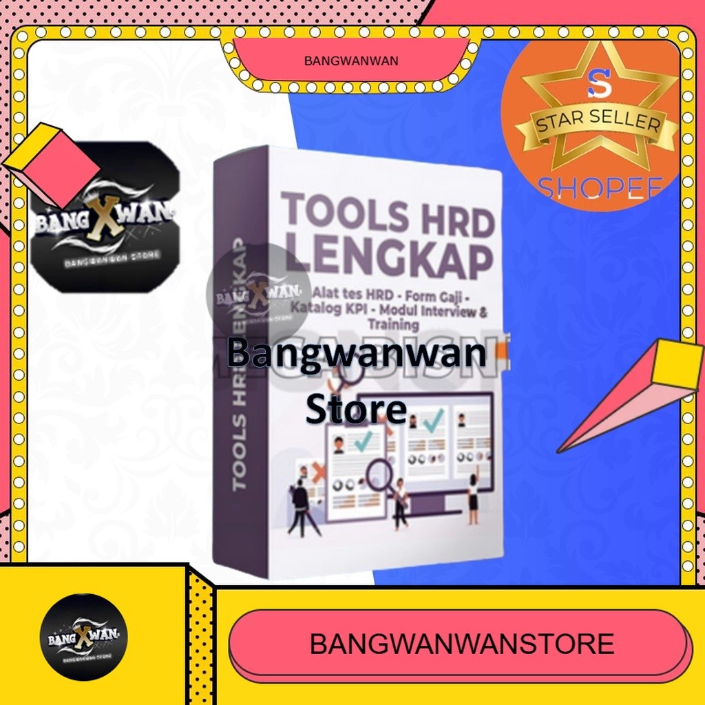 [TOOLS] HRD TOOLS - KPI + SOP HRD + FORM TABEL GAJI + MODUL INTERVIEW