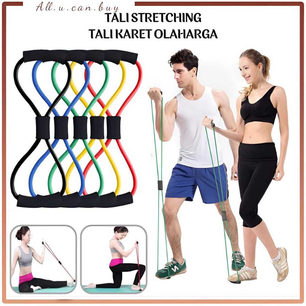 Tali Karet Streching Olahraga Bahan Karet Alat Olahraga