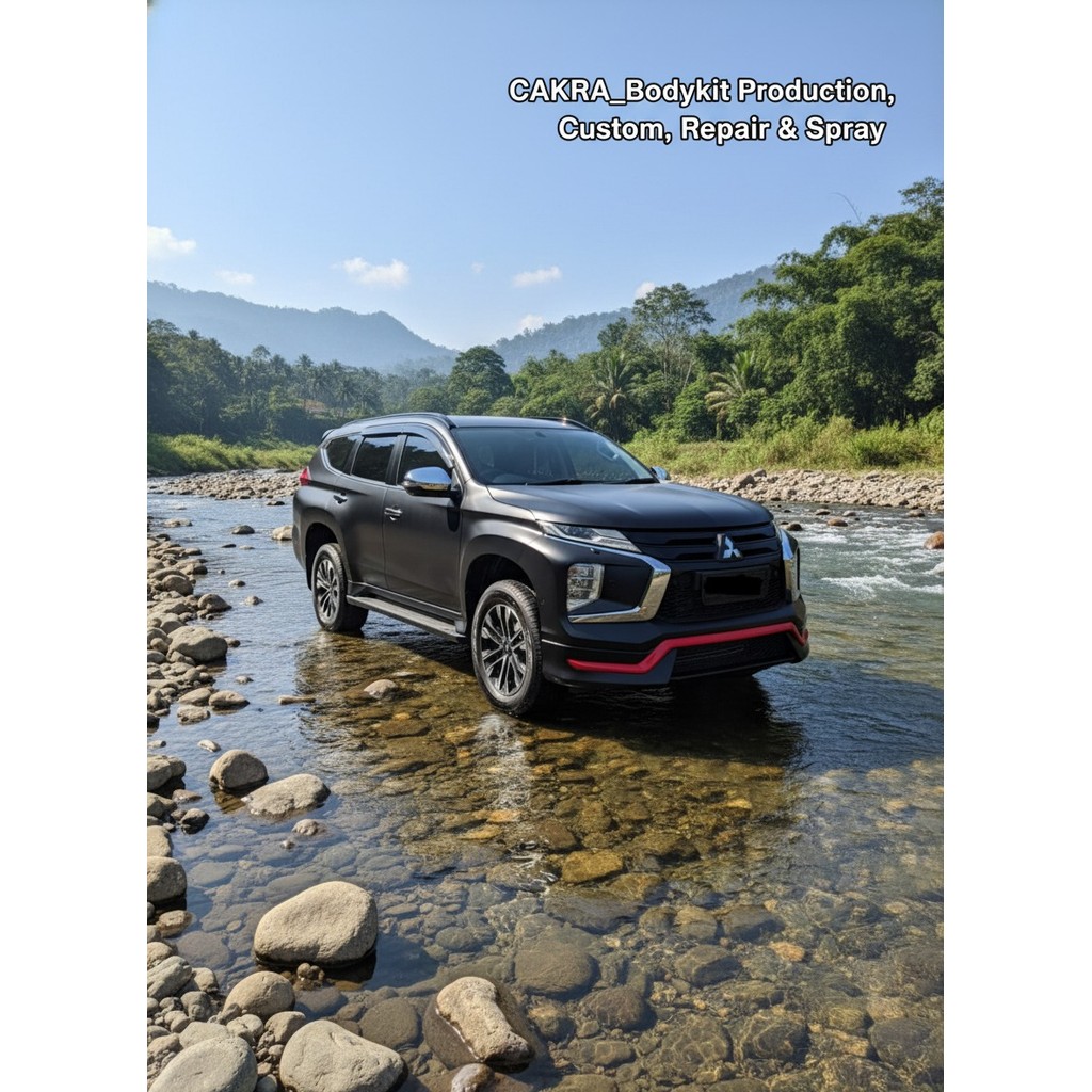 BODYKIT PAJERO SPORT 2021 2022 2024 2024 2025 BODYKIT PAJERO SPORT FACELIFT
