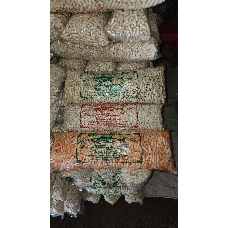 Divya Kerupuk ikan Tongkol Original Balado Cabe Ijo Asli 100g-1kg krupuk tongkol Murah Kemasan Plast