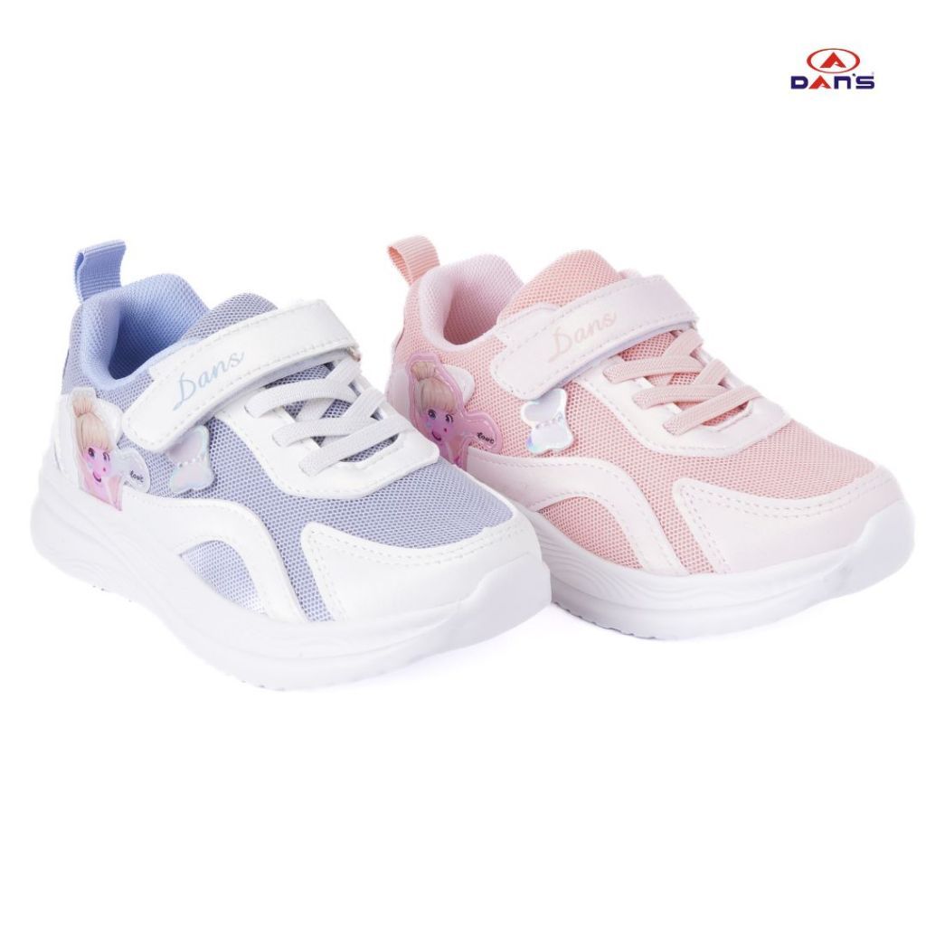 DANS - Sepatu Anak Perempuan - Farren (Baby) | Sneakers Stylish Berwarna | Ringan & Empuk untuk Jala