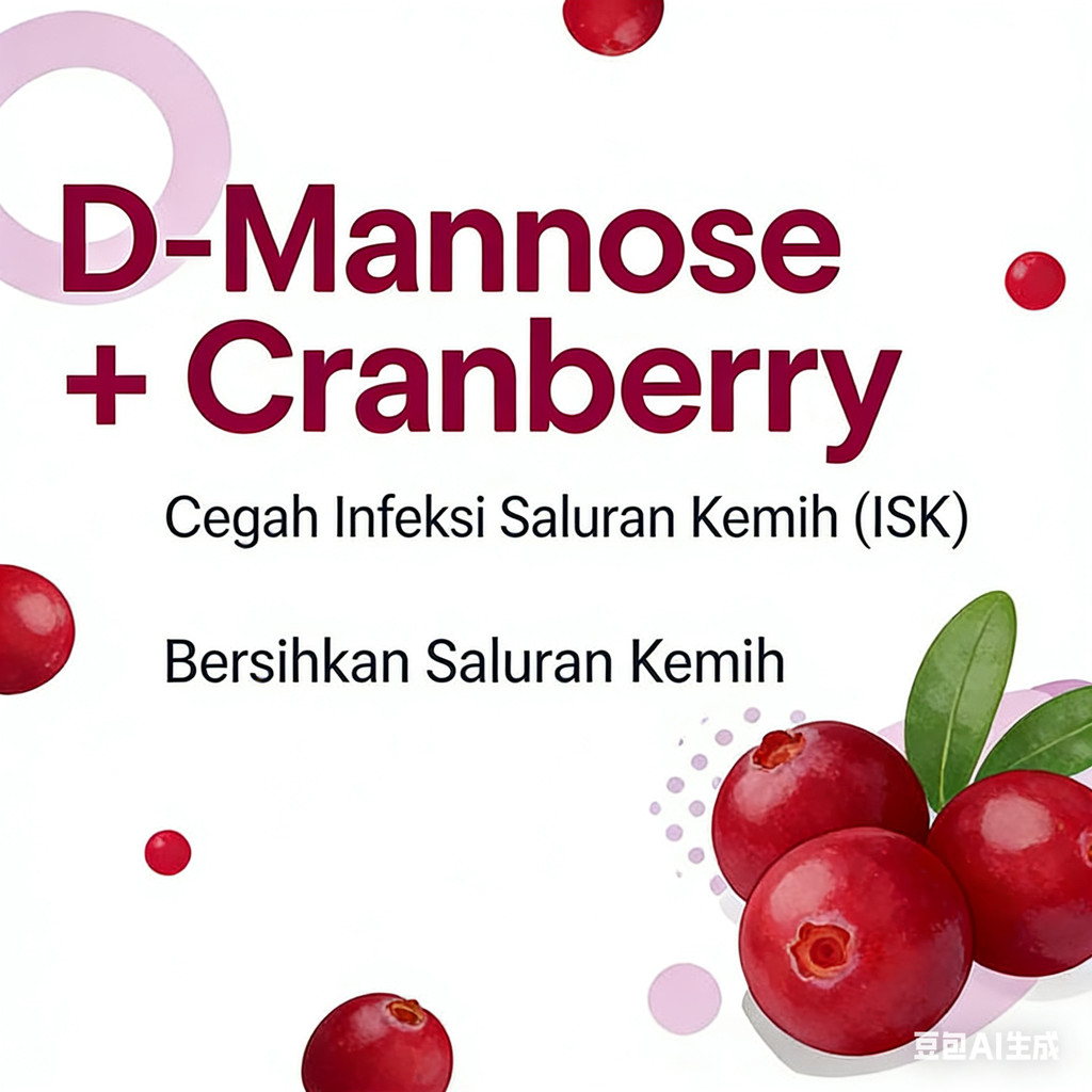 Probiotik Wanita-D-Manna Cranberry, 100 Miliar CFU, Pencernaan Miss V Sehat, 90 Kapsul CO3101ly0000