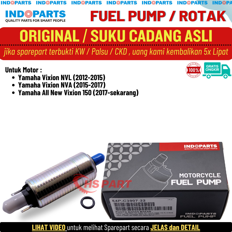 Rotak Fuel Pump Vixion New NVA NVL Original Indoparts