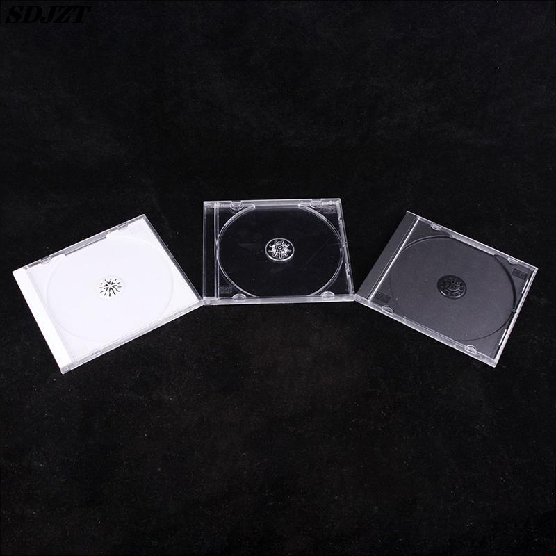 Household Standard Single sc Storage Box DVD Case CD Case Empty Clear Plastic CD Jewel Case sc CD Bo