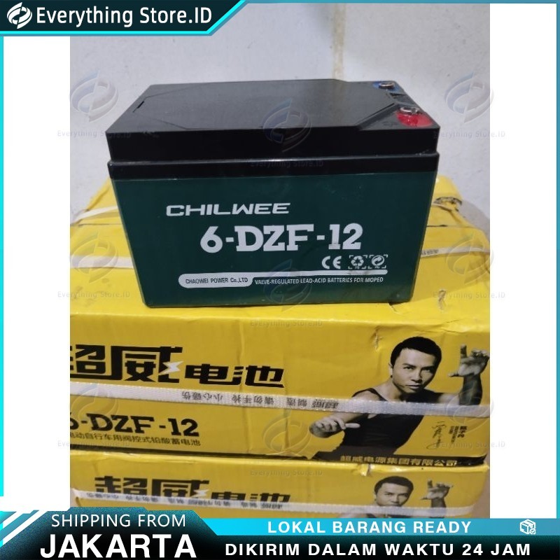 AKI SEPEDA LISTRIK/BATERAI SEPEDA LISTRIK CHILWEE 12V/12Ah 12V/20AH