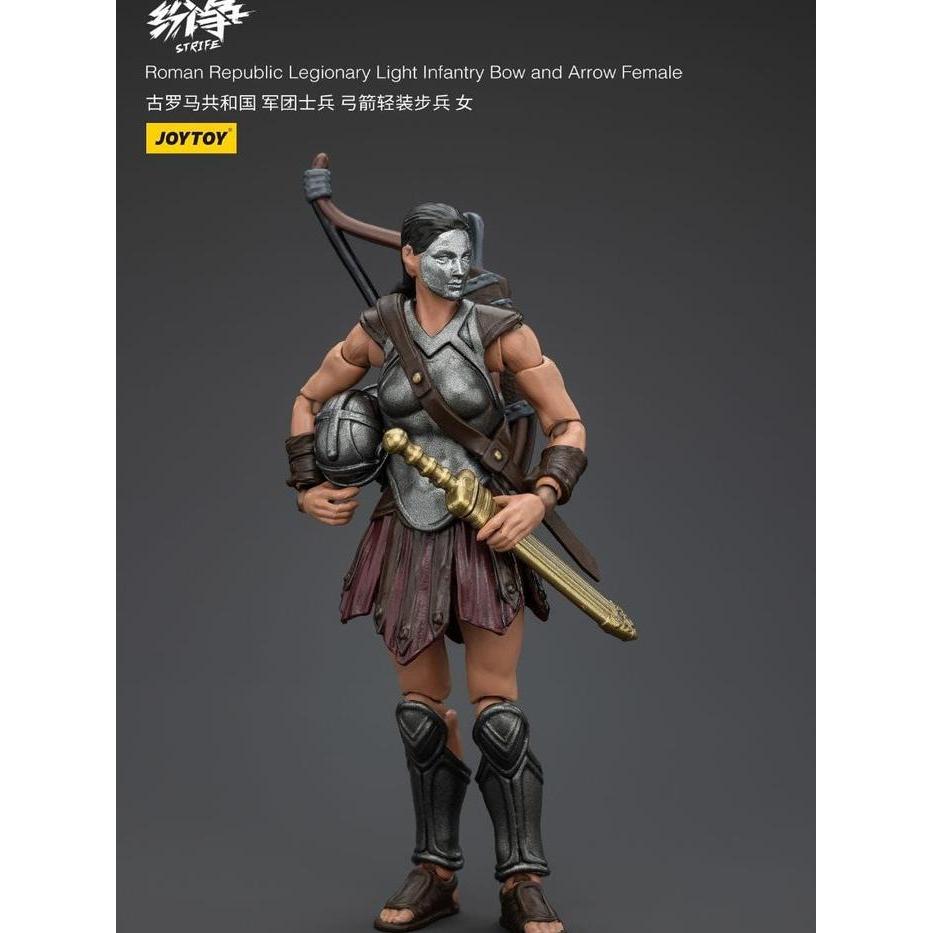 JT0041 Roman Republic Legionary Light Infantry Bow and Arrow Female Joytoy
