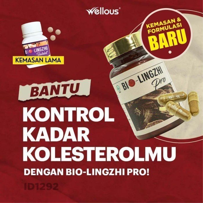 Bio Lingzhi Pro Asli 100% Original Untuk Kesehatan Ginjal BPOM By Import